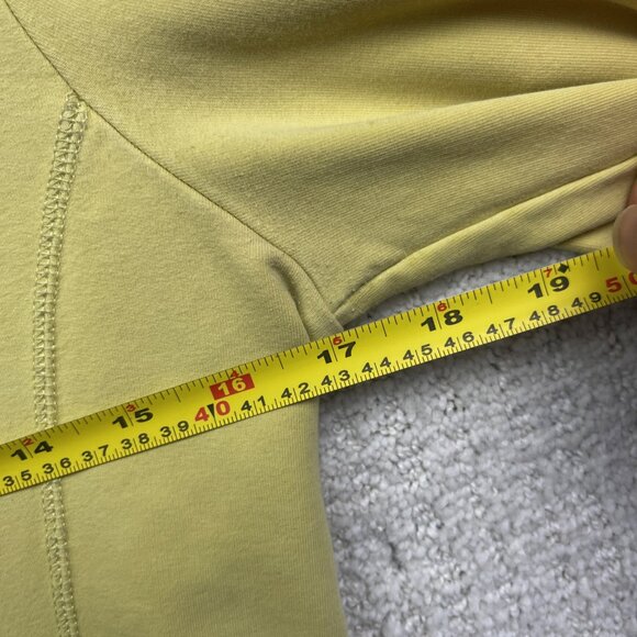 Y2K 00s Oakley Full Zip Sweatshirt Women’s Sz S Yellow / Green VTG Retro Read - Picture 8 of 16